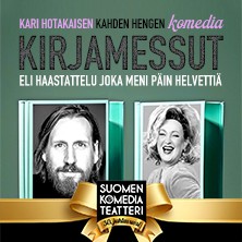 KIRJAMESSUT - Eli haastattelu, joka meni päin helvettiä