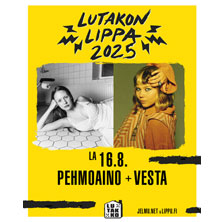 Lutakon Lippa LIVE: PEHMOAINO + VESTA