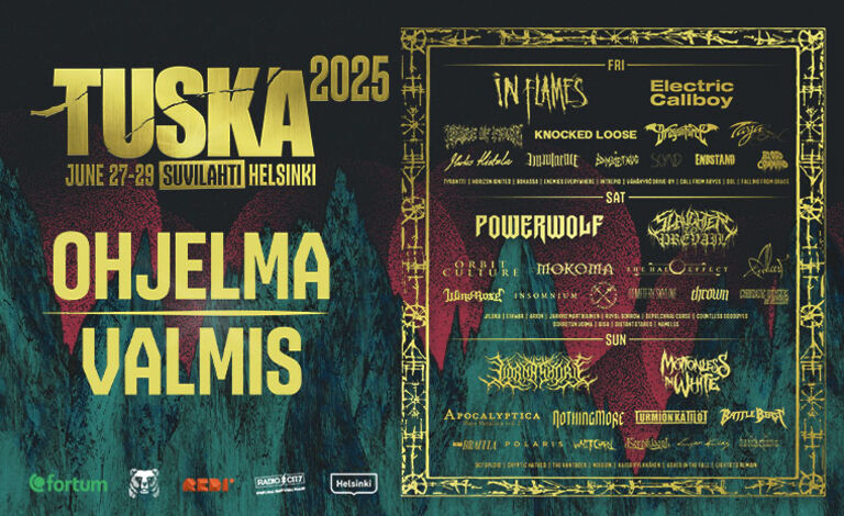 Tuska Festival 2025: juoma- ja ruokaliput