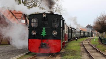 Dampfzugfahrt mit der Museums-Eisenbahn (Hin- und Rückfahrt) image