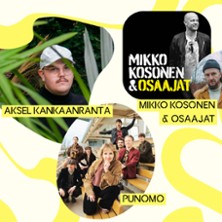 Lost in Music 2025: Mikko Kosonen & Osaajat, Aksel Kankaanranta, Punomo
