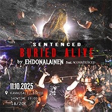 Sentenced 'Buried Alive' 20th Anniversary by Ehdonalainen feat. Acoustenced K-18