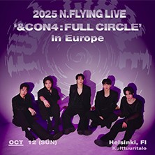 2025 N.FLYING LIVE '&CON4 : FULL CIRCLE'  IN EUROPE 12.10.2025