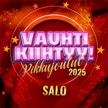 Vauhti Kiihtyy -pikkujoulut 2025 Salo - VIP Kaverilippu K-18