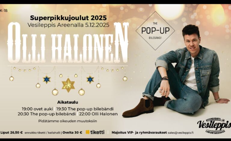 Superpikkujoulut 2025: Olli Halonen