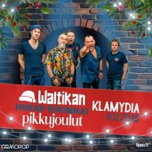 Majoituspaketti - KLAMYDIA - HIUKAN ROKIMMAT PIKKUJOULUT K-18