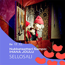 Sellosali: Nukketeatteri Sampo: Ihana joulu