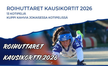 Roihuttaret kausikortti 2026