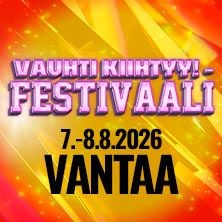 VAUHTI KIIHTYY FESTIVAALI VANTAA 2026 - 2 PÄIVÄÄ PORUKKALIPPU K-18