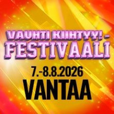 VAUHTI KIIHTYY FESTIVAALI VANTAA 2026 - 2 PÄIVÄÄ PRIORITY K-18