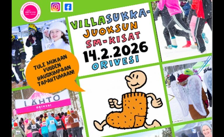 Villasukkajuoksun SM-kisat 2026