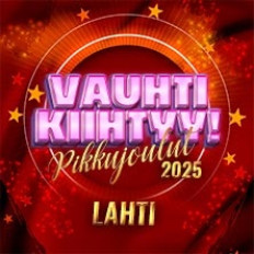 Vauhti Kiihtyy -pikkujoulut 2025  Lahti - Kaverilippu K-18