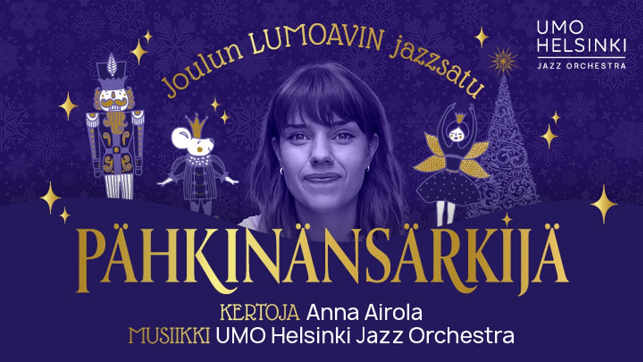 Pähkinänsärkijä – Anna Airola, UMO Helsinki Jazz Orchestra