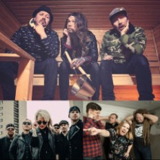 PUNK ROCK XMAS: Juustopäät 30v., Aino & Hajonneet, Saa Kiljua K-18