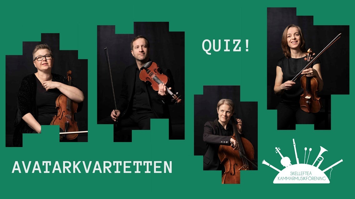 Musikquiz med Avatarkvartetten