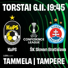 Kuopion Palloseura - SK Slovan Bratislava UEFA CONFERENCE LEAGUE