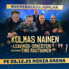 Kolmas Nainen ja Leavings-Orkesteri solistinaan Timo Rautiainen K-18