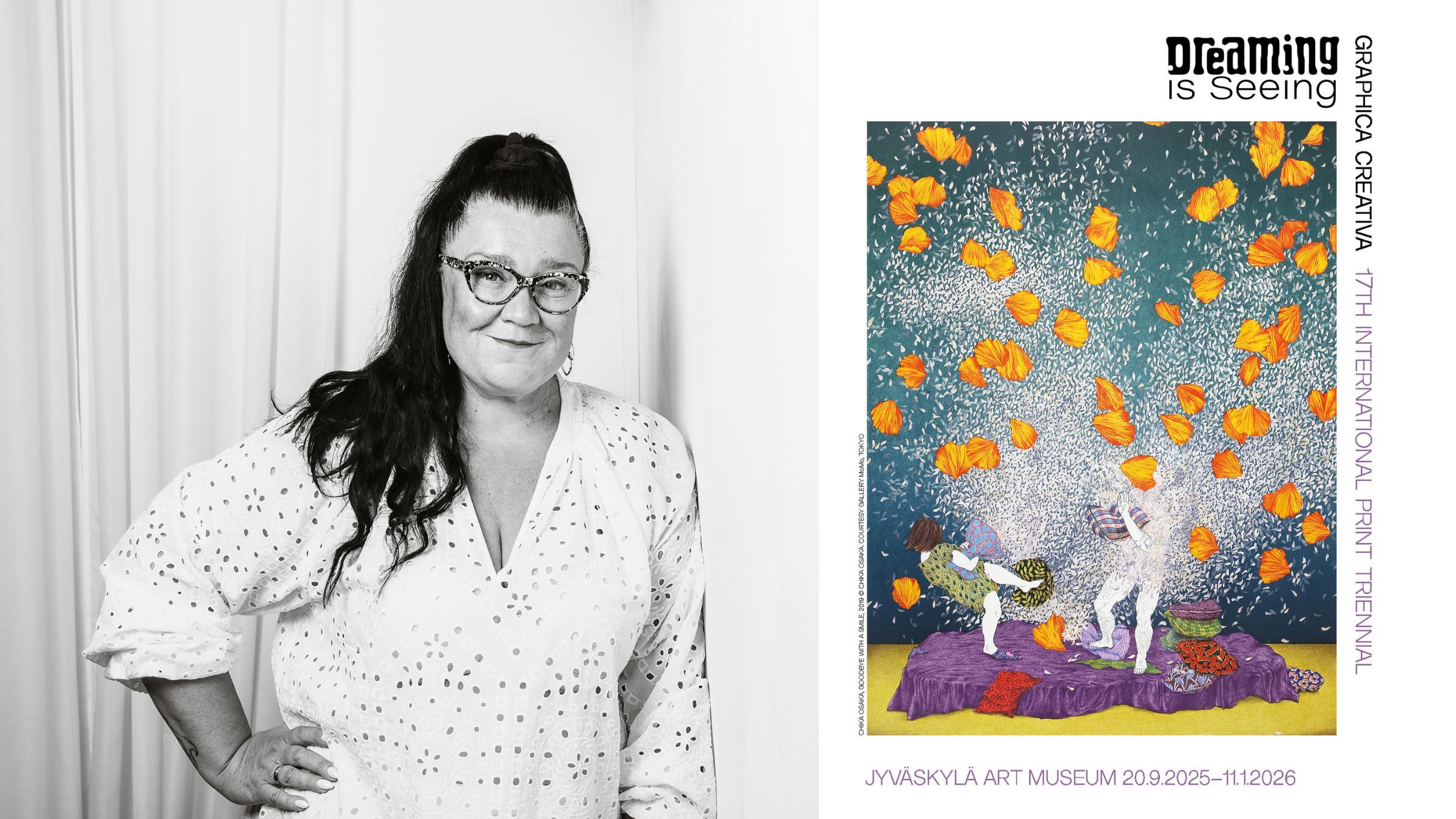 Kuraattorin kierros Graphica Creativa -nÃ¤yttelyyn