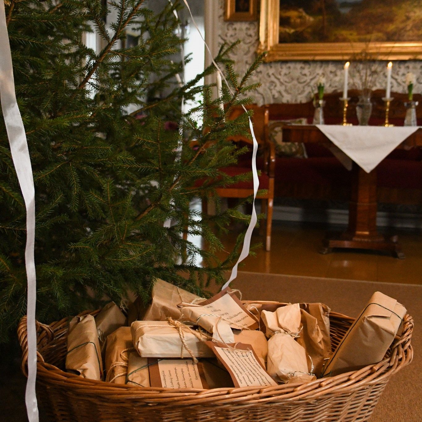 Jouluopastus Runebergin kodissa