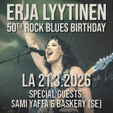 Erja Lyytinen - 50th Rock Blues Birthday