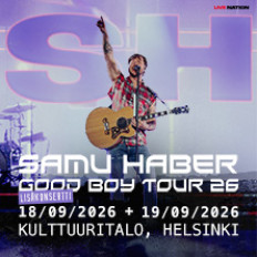 Samu Haber - Good Boy Tour 26