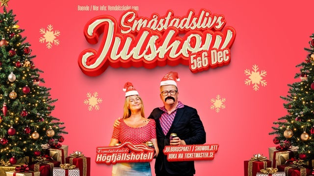 Småstadsliv Julshow