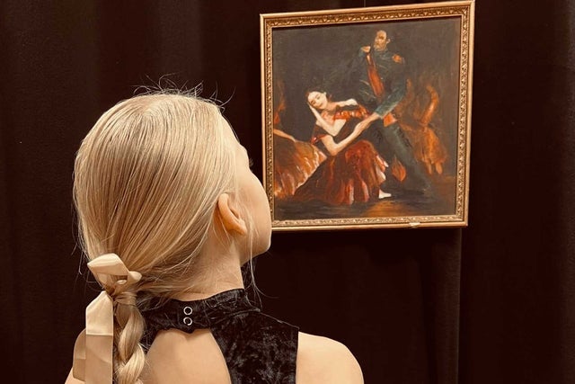 Scenkursföreställning vecka 49 - När konstverken vaknar