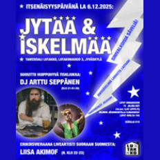 JYTÄÄ JA ISKELMÄÄ K-18