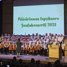 Päivärinnan lapsikuoron joulukonsertti