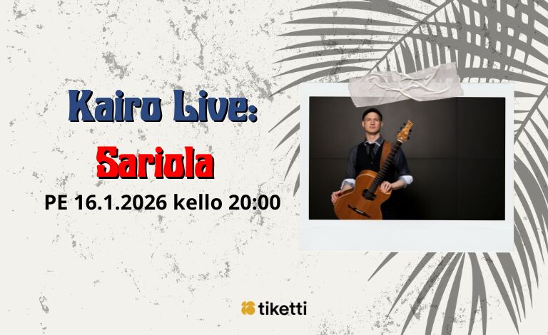 Kairo Live: Sariola: Voyager -levynjulkaisukiertue