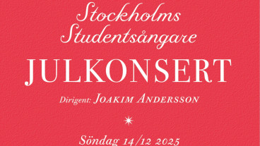 Julkonsert med Stockholms Studentsångare image