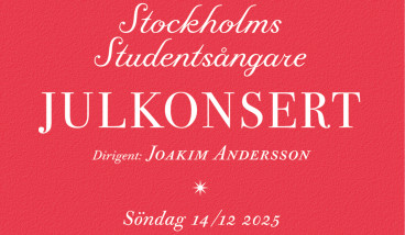 Julkonsert med Stockholms Studentsångare