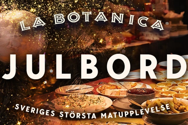 Julbordskväll - på La Botanica