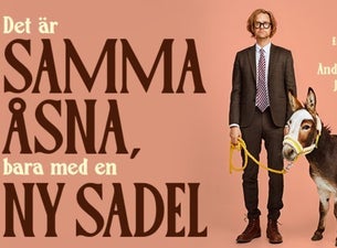 Det är samma åsna, bara med en ny sadel