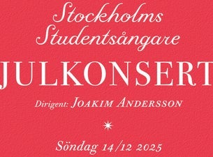 Julkonsert med Stockholms Studentsångare