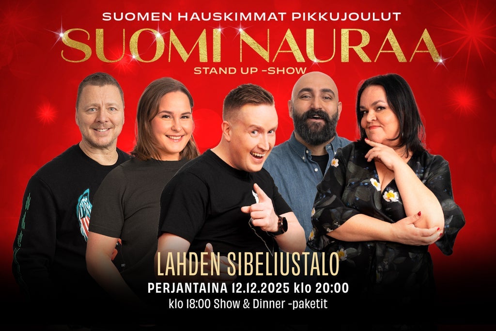 Suomi Nauraa stand up Show