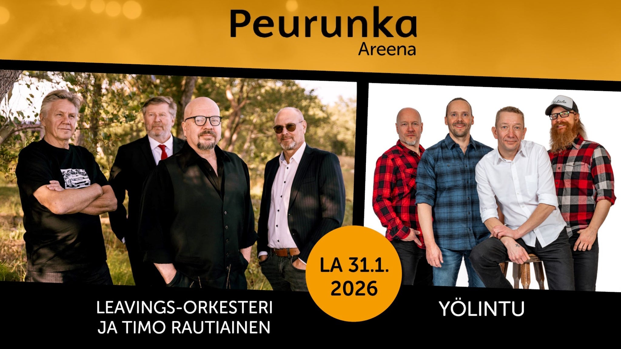 Leavings-Orkesteri solistinaan Timo Rautiainen & Yölintu