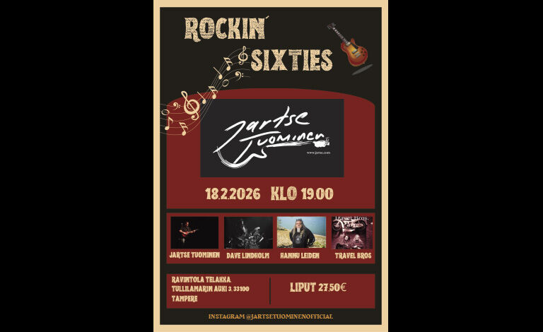 Jartse Tuominen – Rockin’ Sixties