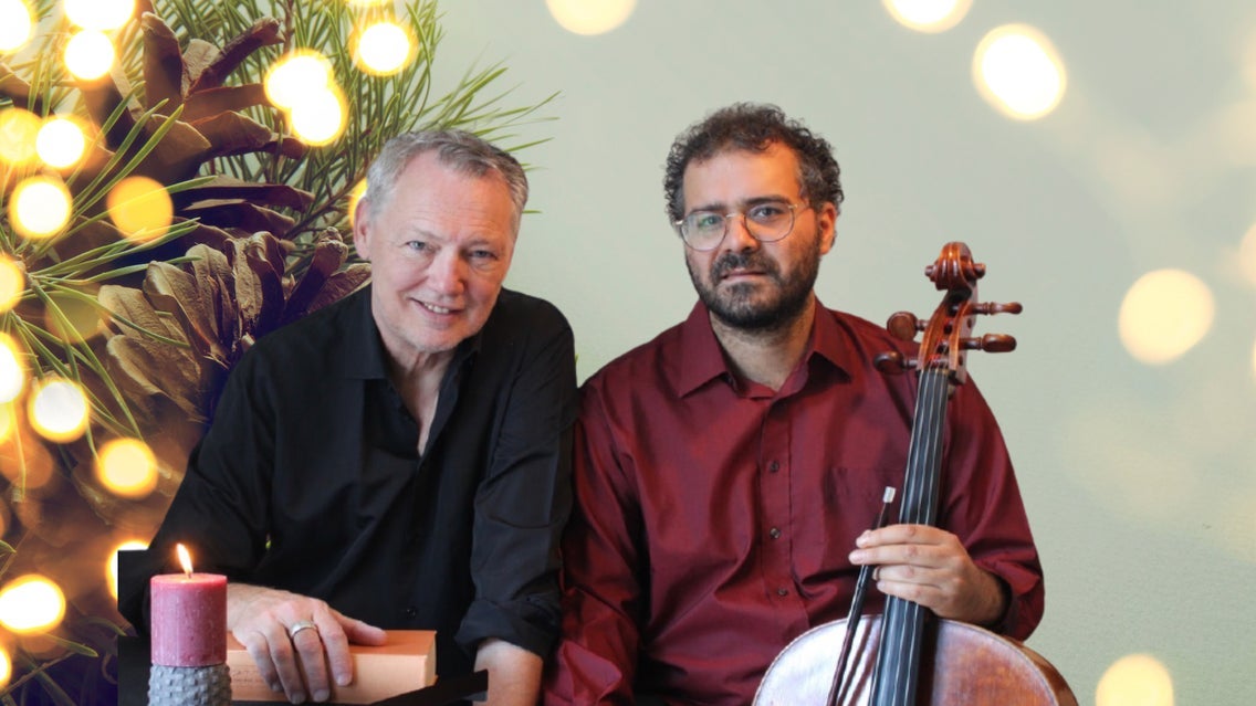 Das Adventsprogramm 2025 mit Dirk Böhling & Matthias Boutros am Cello