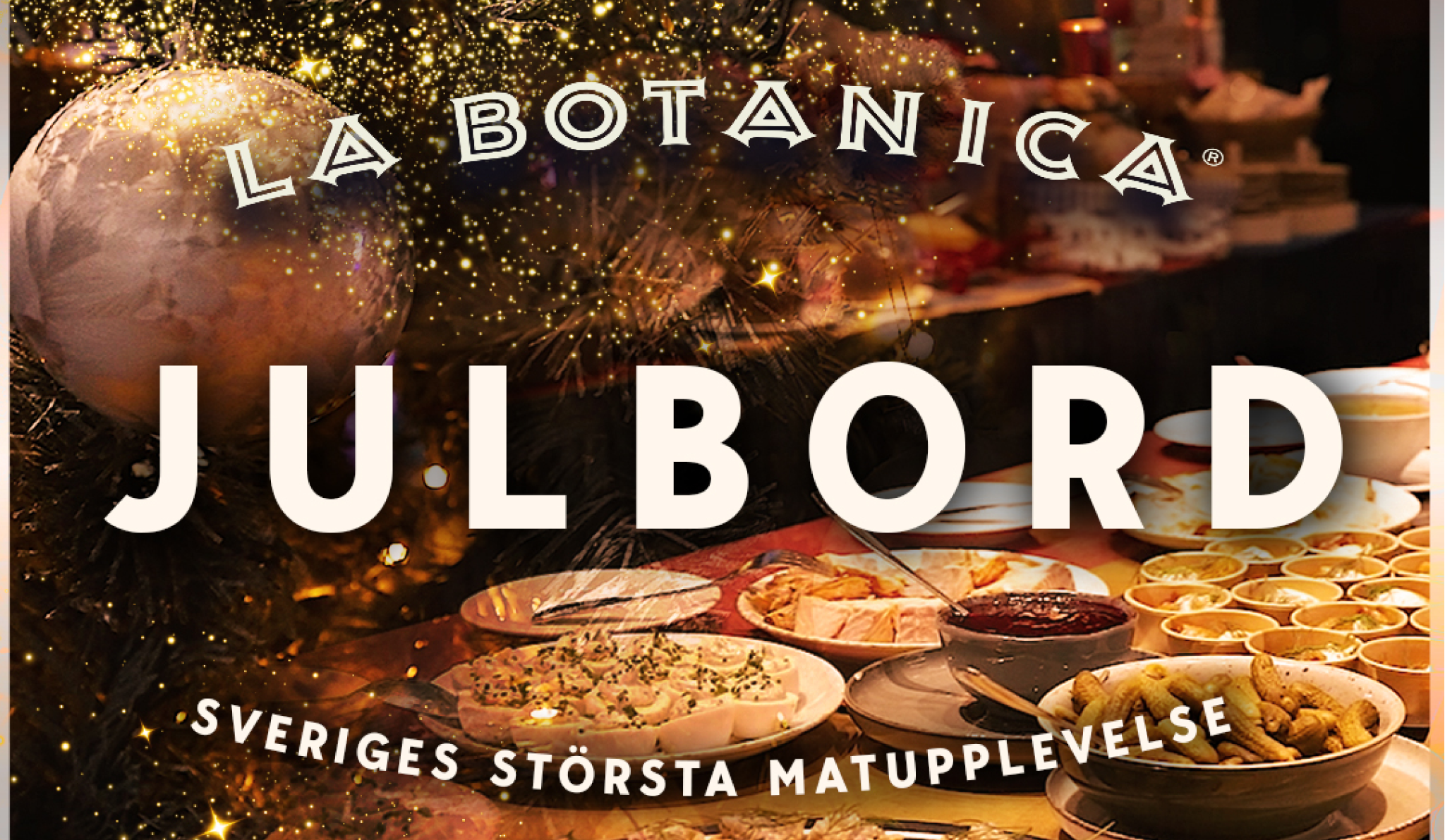 Julbordskväll - på La Botanica