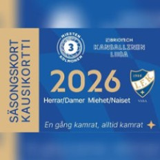 VIFK Naiset + Miehet - kausikortti 2026