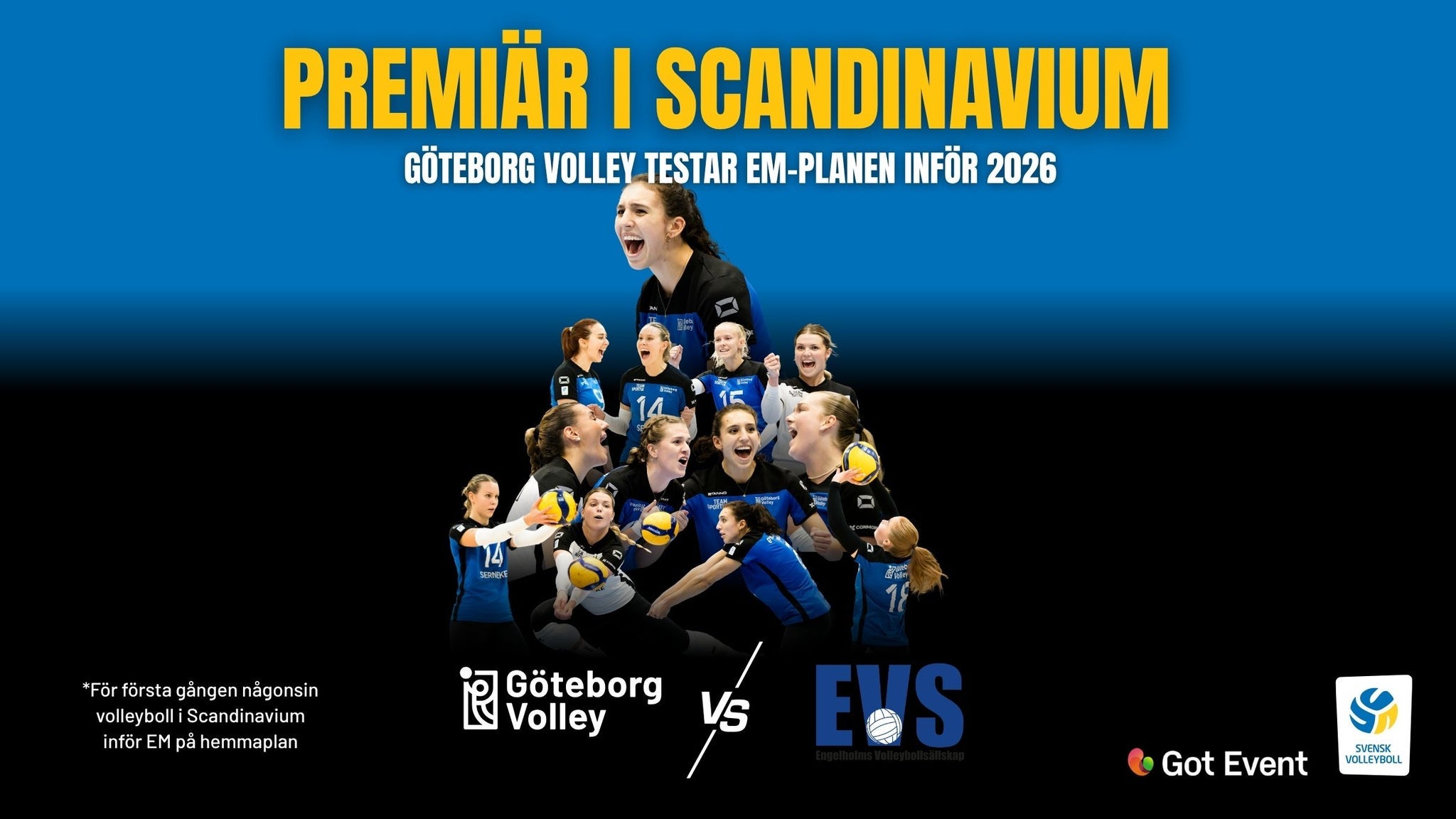 Göteborg Volley - Engelholms Volleybollsällskap i elitserien damer