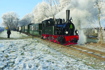 Nikolausfahrt mit dem Dampfzug (Hin- und Rückfahrt)