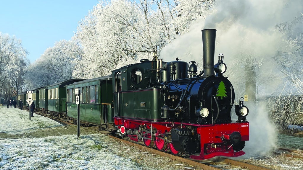 Nikolausfahrt mit dem Dampfzug (Hin- und Rückfahrt)