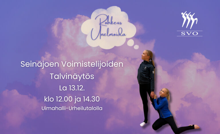 Seinäjoen Voimistelijoiden talvinäytös 2025