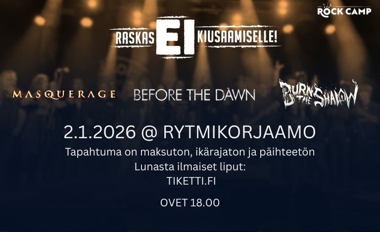 Raskas EI kiusaamiselle