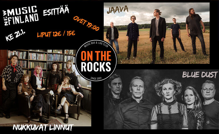 New Music Finland: Nukkuvat Linnut, Jaava, Blue Dust