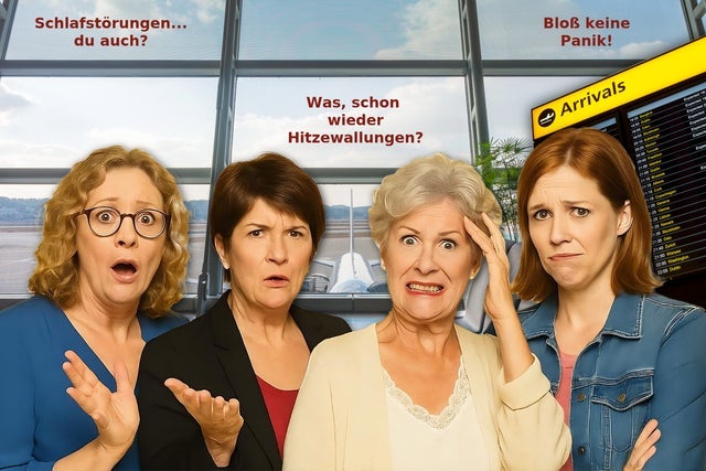 Heiße Zeiten - Vier Frauen. Ein Gate. Und jede Menge Hitzewellen.