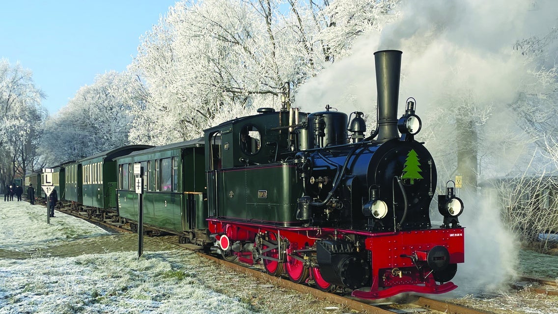 Nikolausfahrt mit dem Dampfzug (Hin- und Rückfahrt)