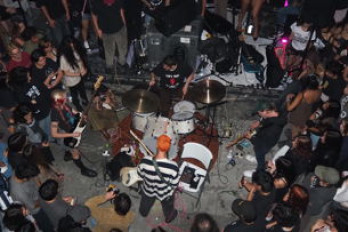 THEY ARE GUTTING A BODY OF WATER